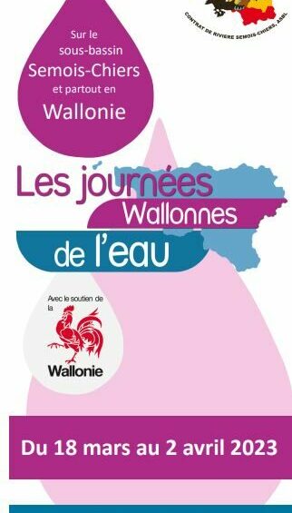 les Journées Wallonnes de l’Eau : du 18 mars au 02 avril